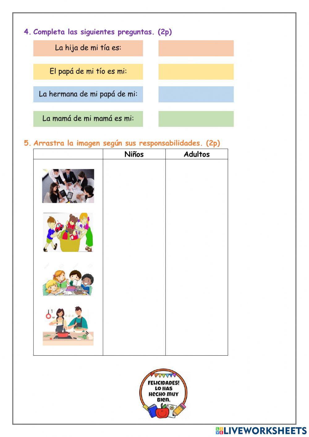 Estudios Sociales-Evaluación I parcial