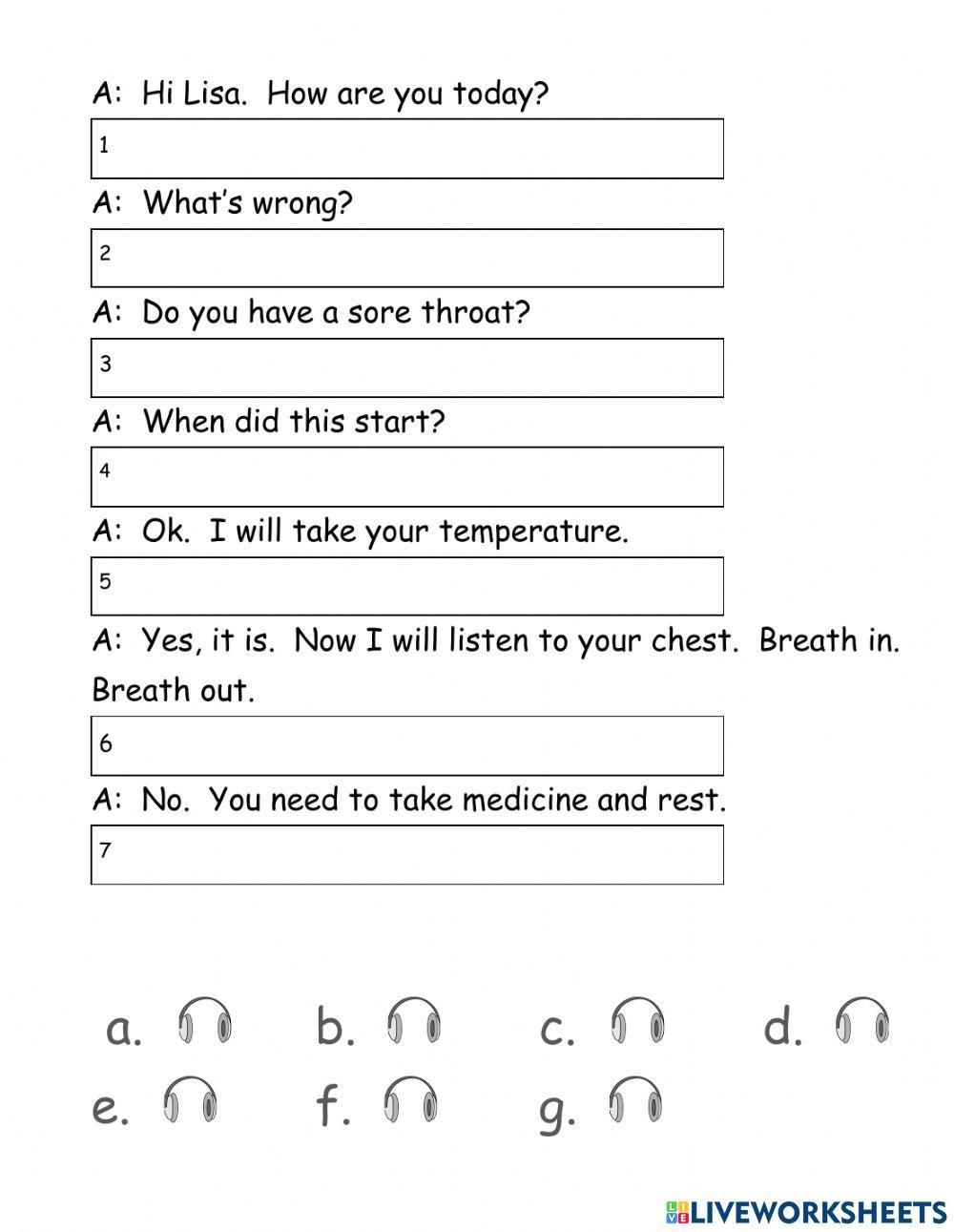 At the Doctor's Office