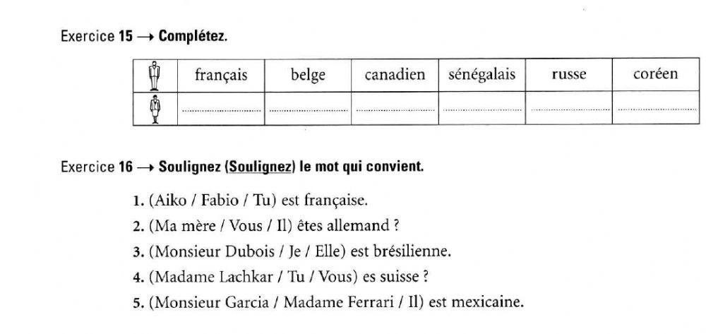 Examen Francais 1 IJV