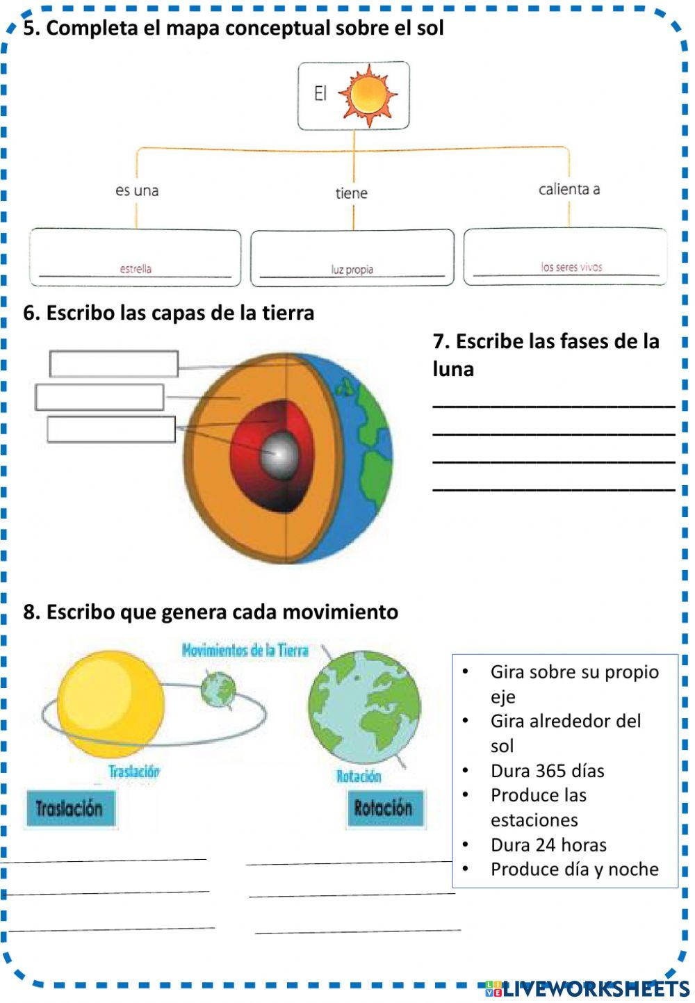 El sistema solar
