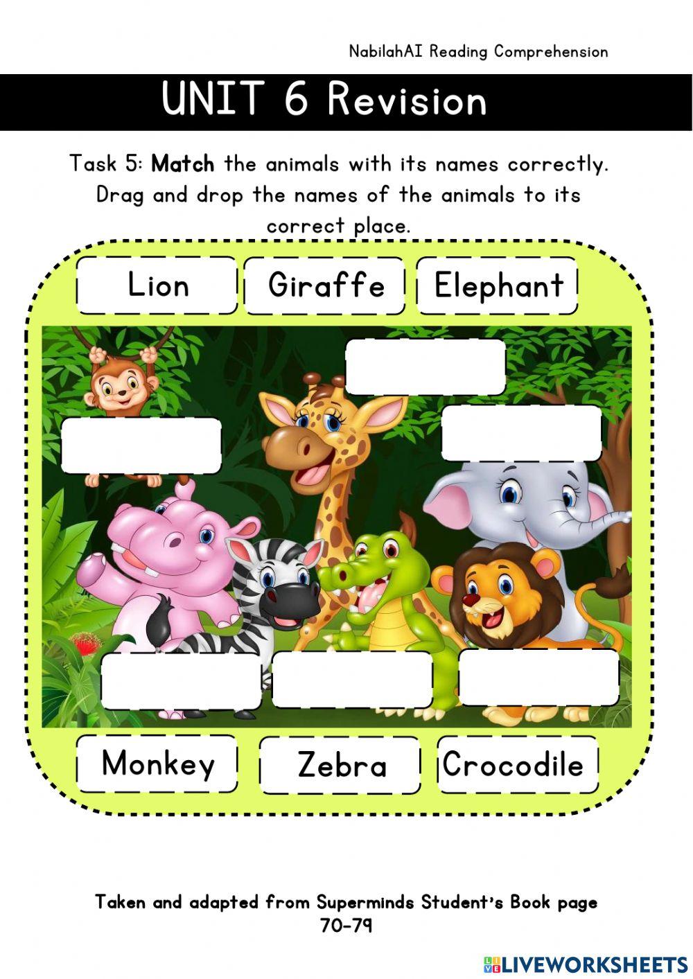 Year 2 Revision Unit 6