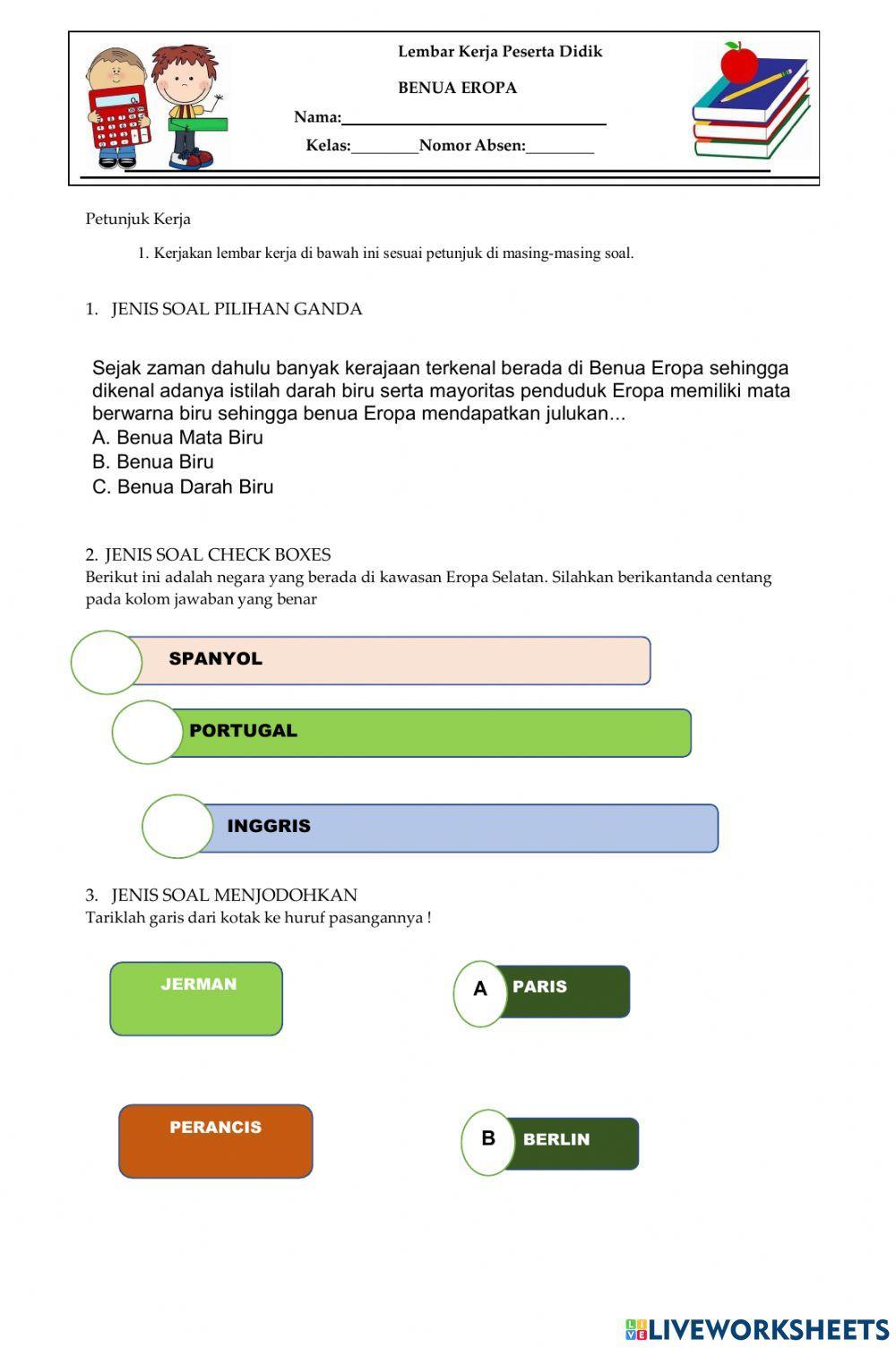 LKPD Benua Eropa