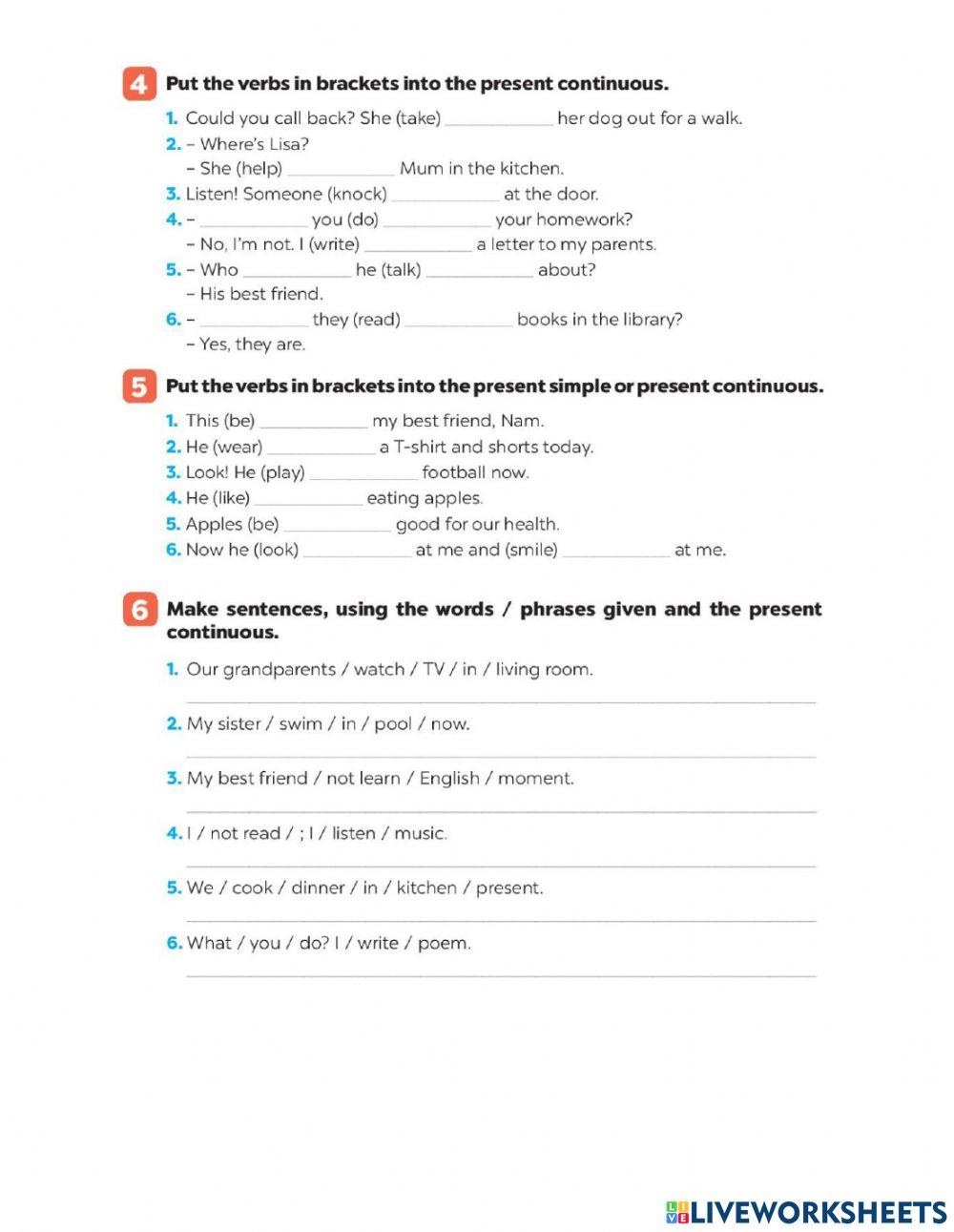 Unit 3. My Friends (Mini Test)