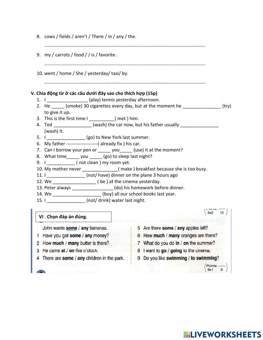 TEST CUOI NEW ROUN UP 2