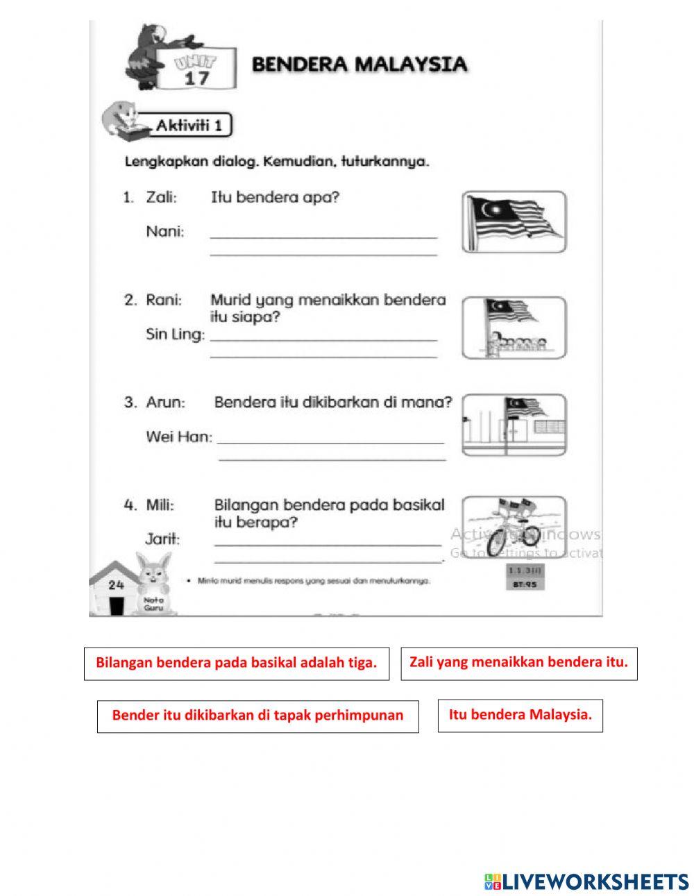 UNIT 17-Bendera Malaysia