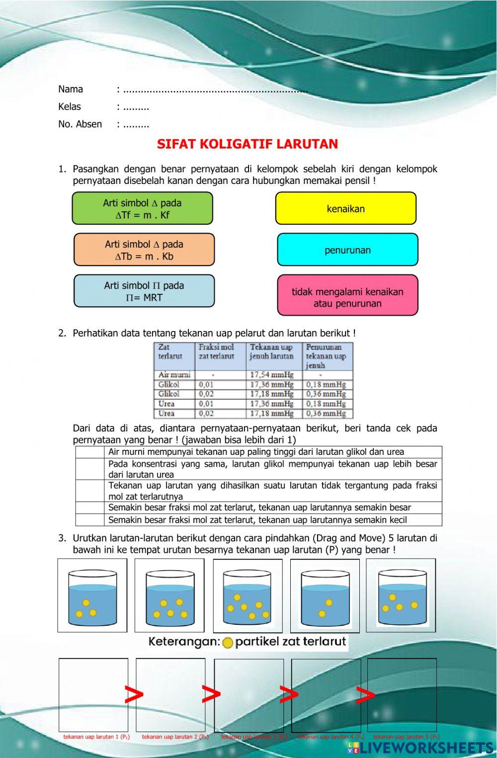Sifat Koligatif Larutan-3