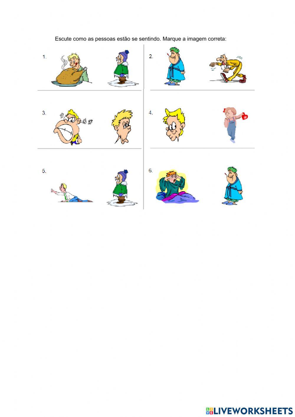 Emotions and feelings listening