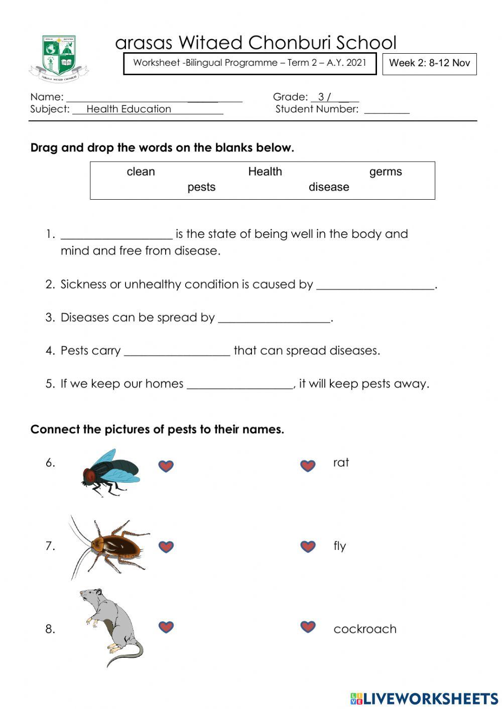 Health and Disease Pests