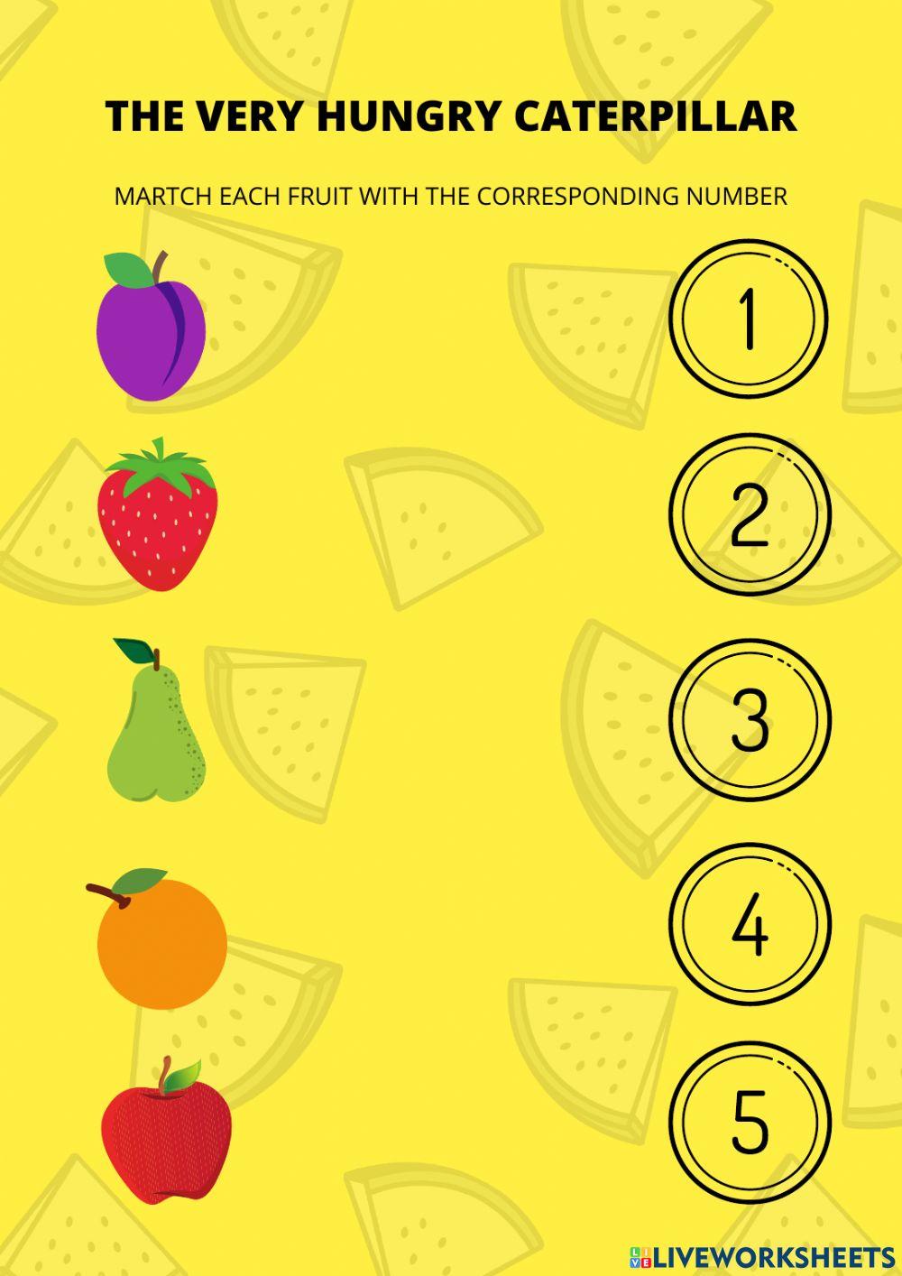 The very hungry caterpillar