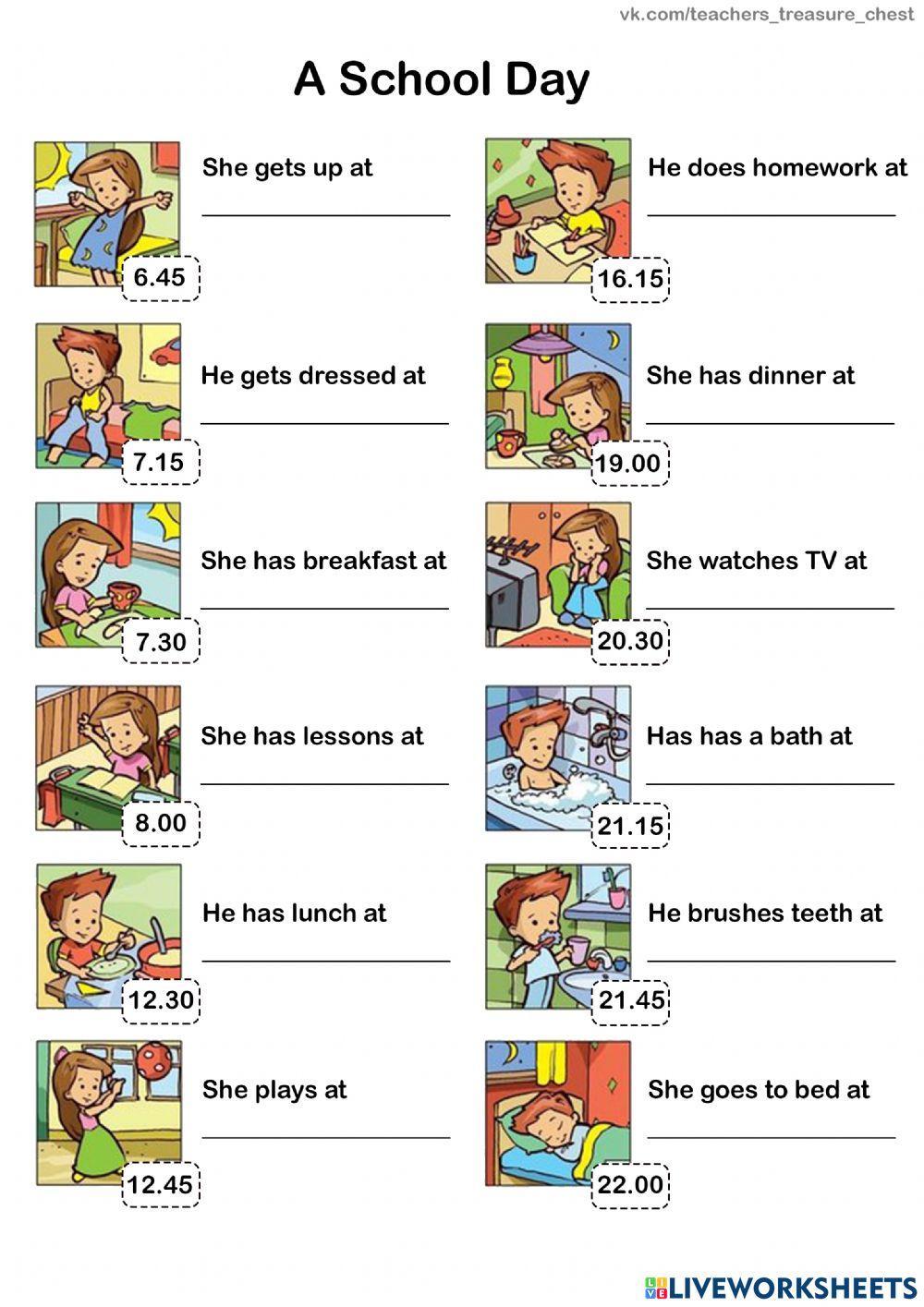 A School Day A School Day