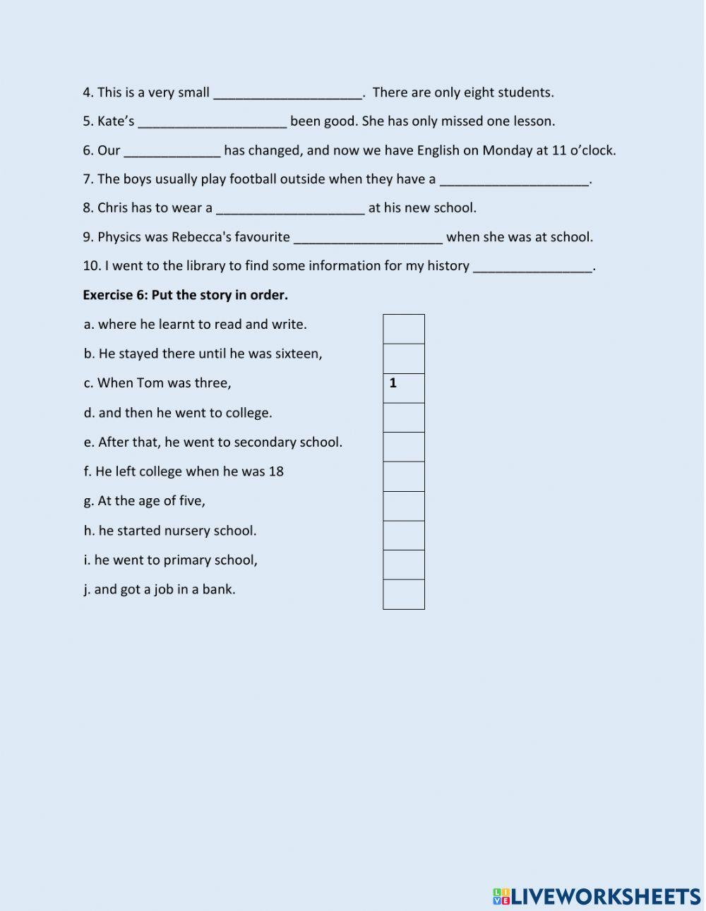 ED6-CONSOLIDATION U4-Vocabulary
