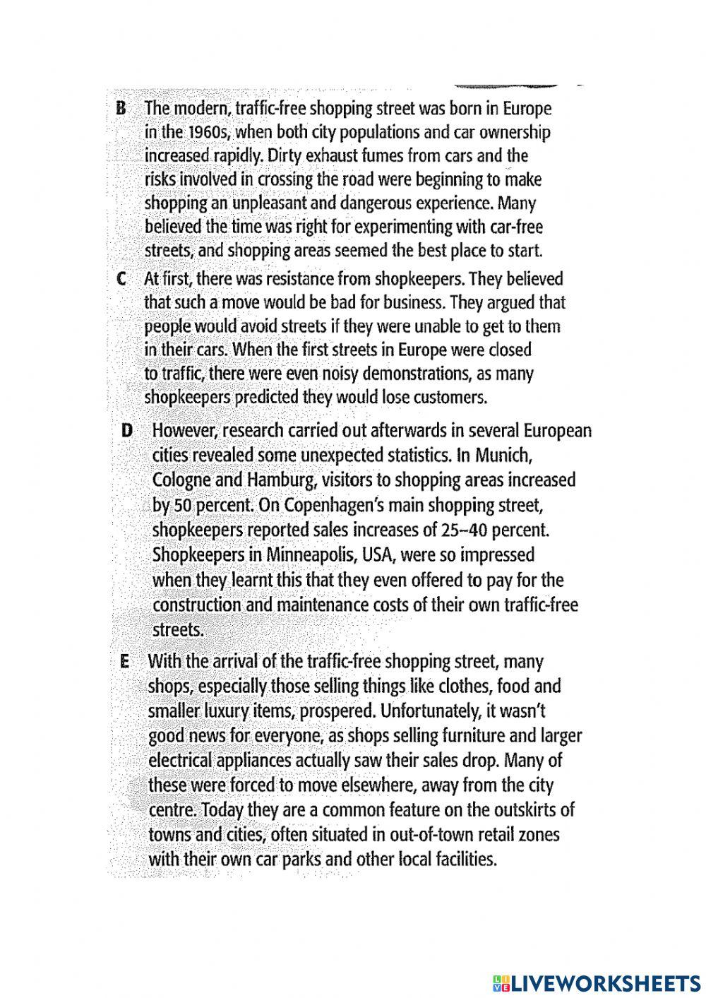 Matching Headings - Pedestrians only