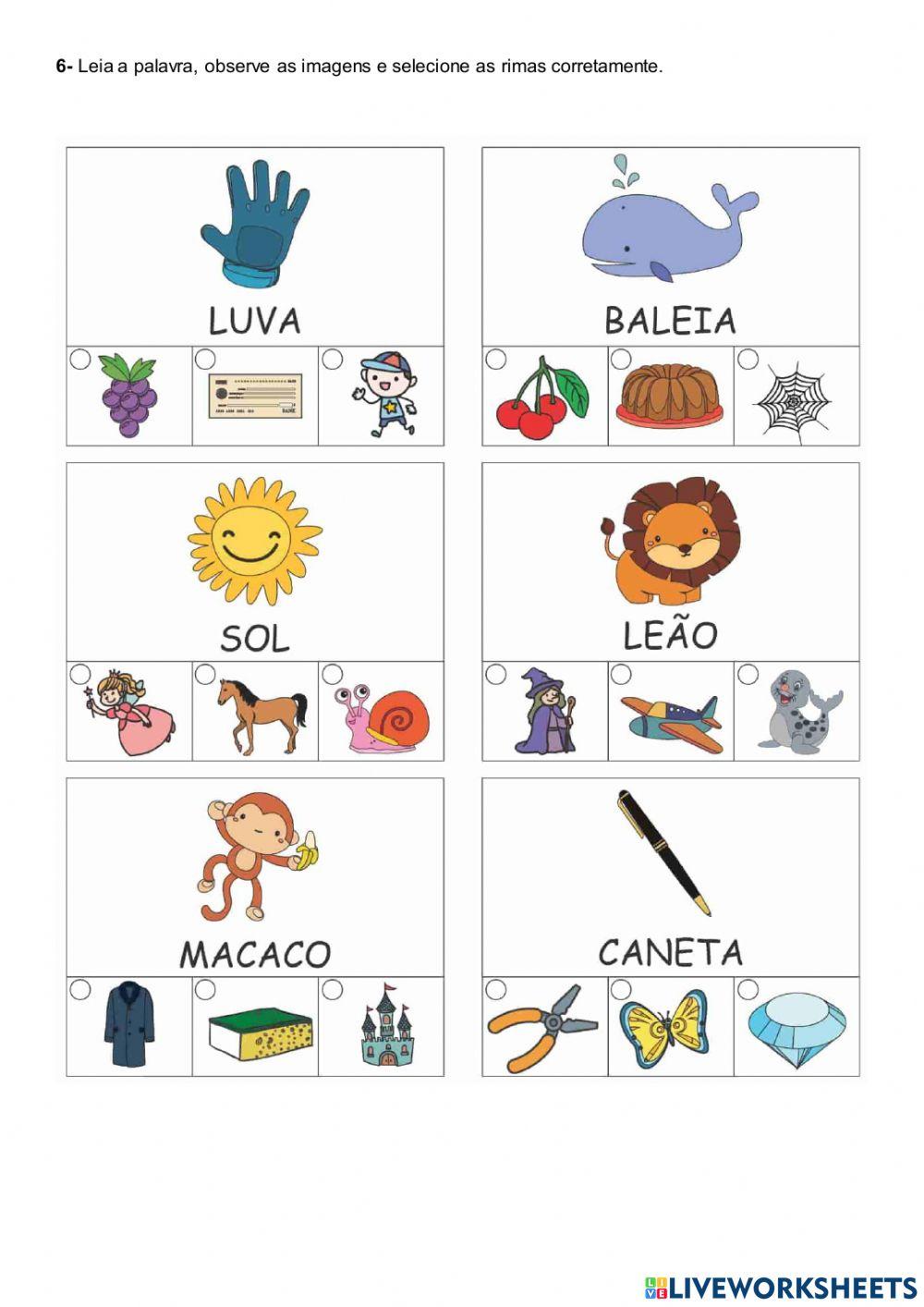 Intervenção Pedagógica - Língua Portuguesa