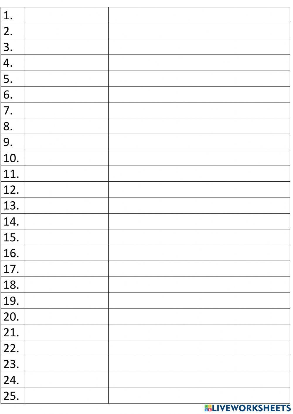 3 класс online exercise for | Live Worksheets