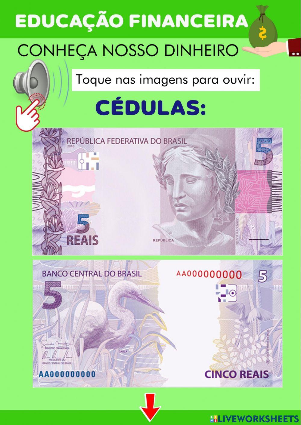 Conhecendo nosso dinheiro.