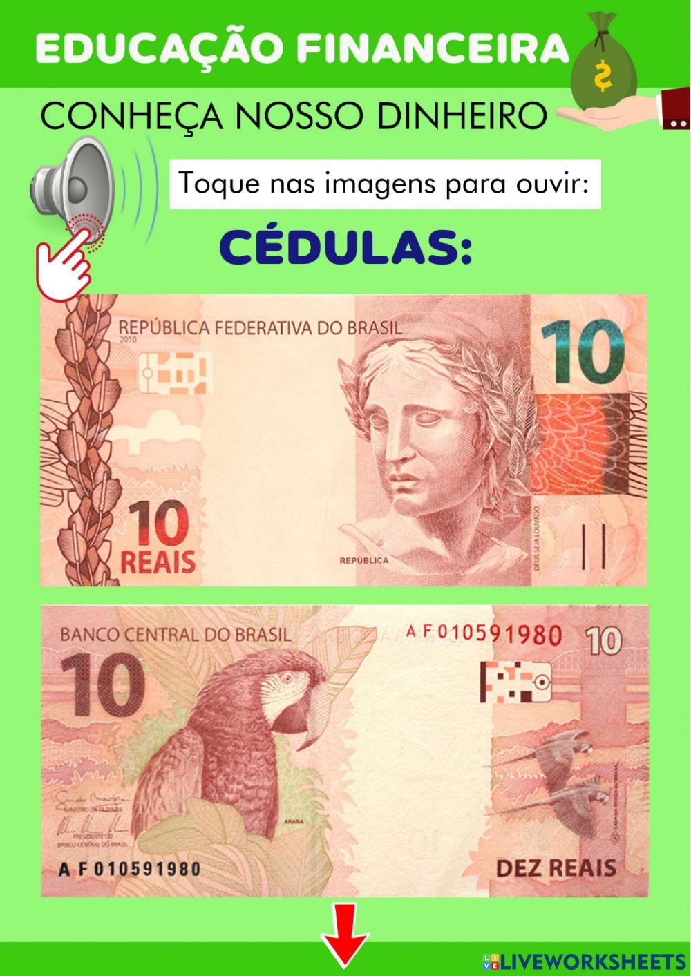 Conhecendo nosso dinheiro.