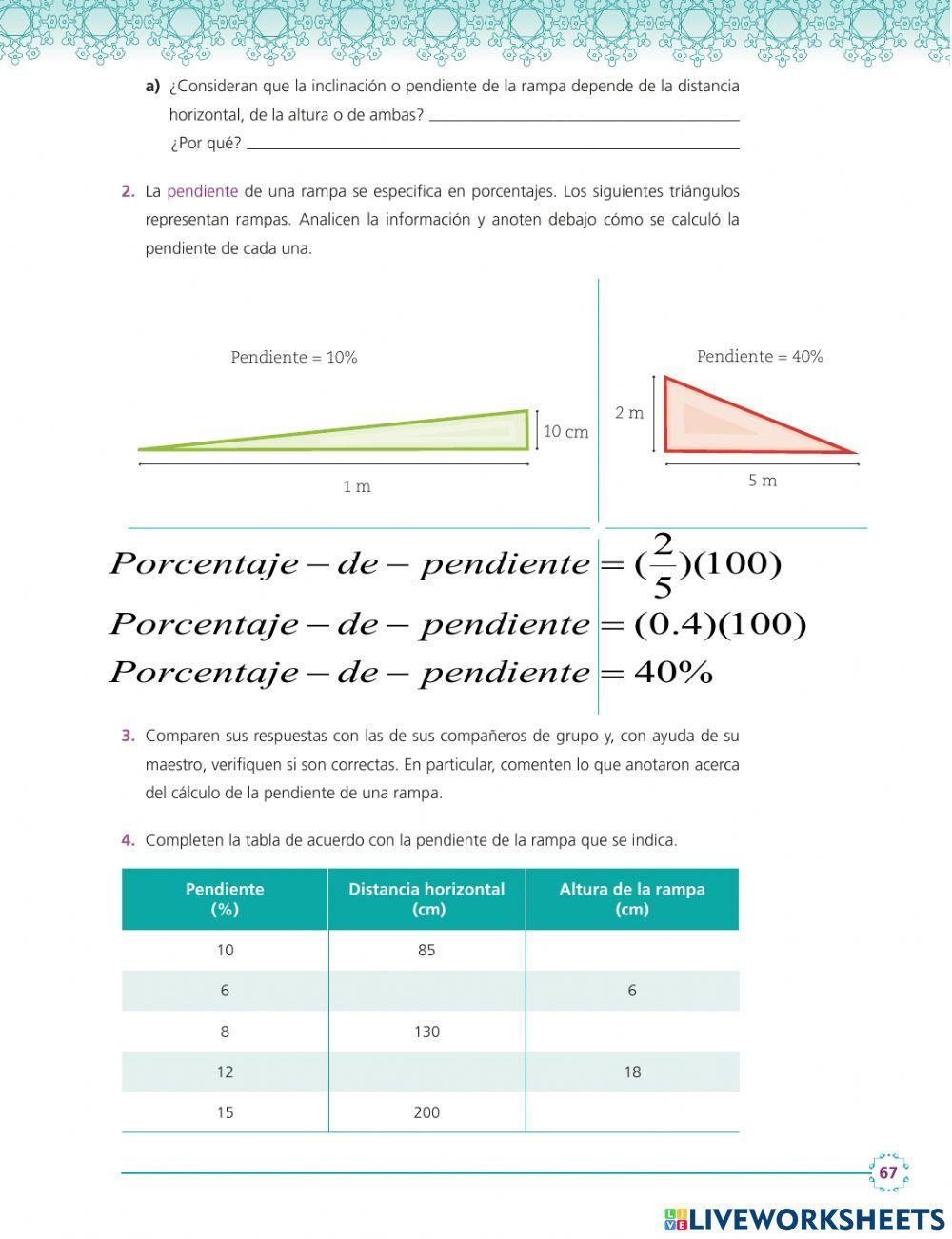 Razones y proporciones