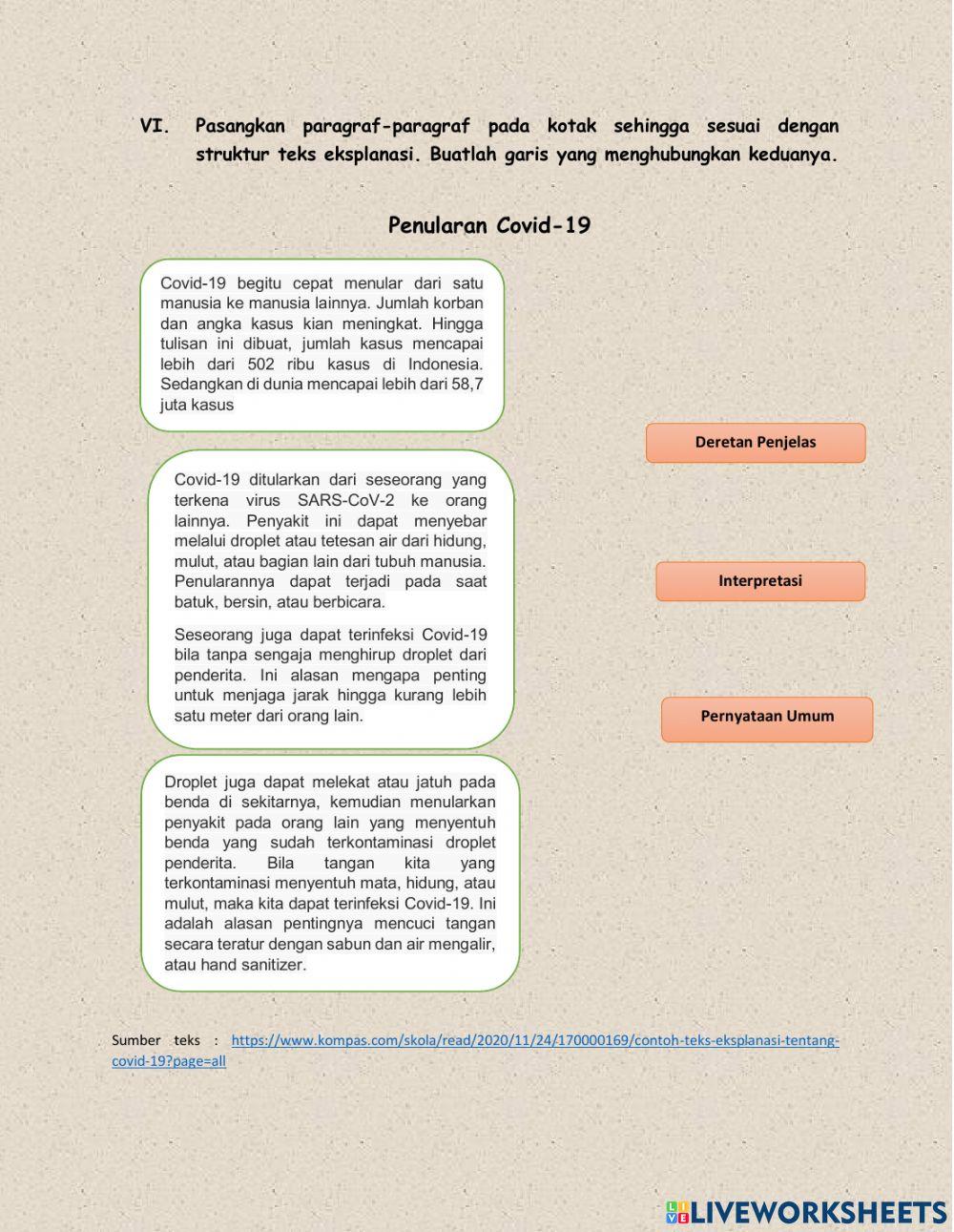 LKPD Teks Eksplanasi Kelas 8