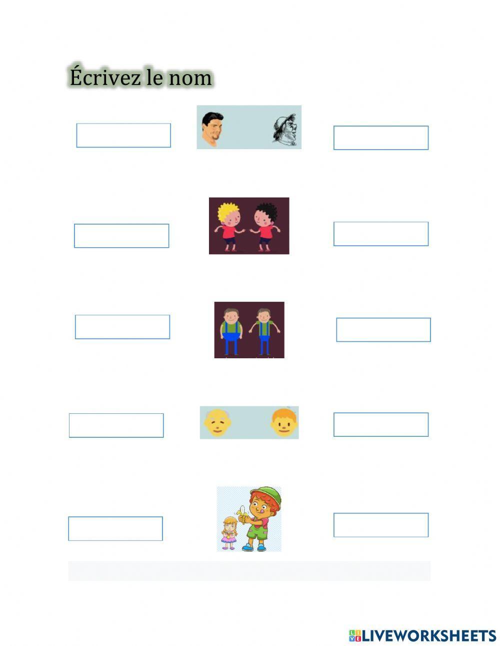 vocabulario francés