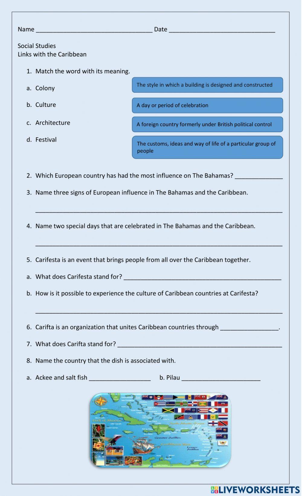 Links with The Caribbean