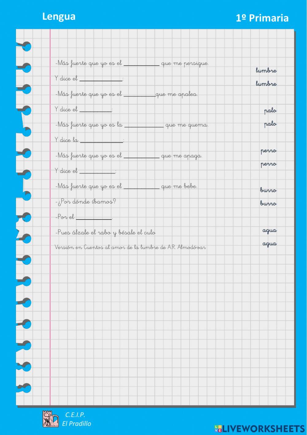 El gallo y el carámbano