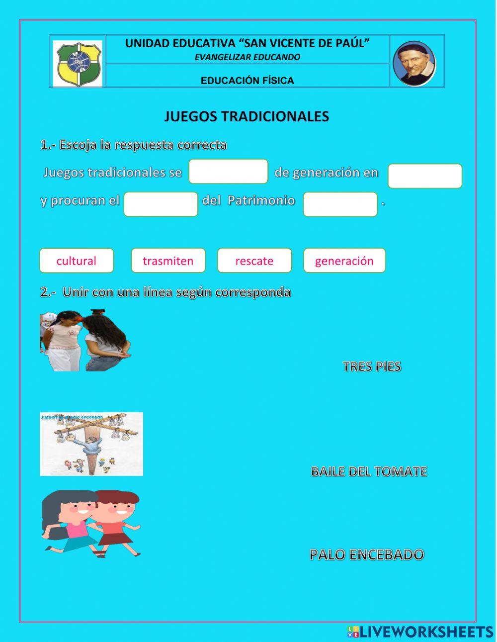 Juegos tradicionaels