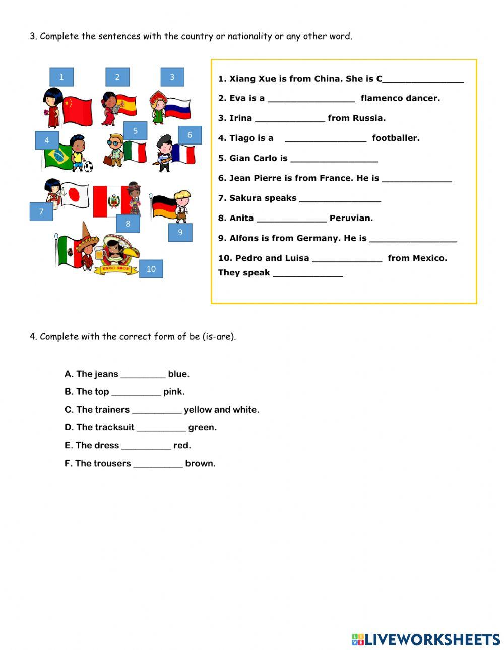Worksheet 3