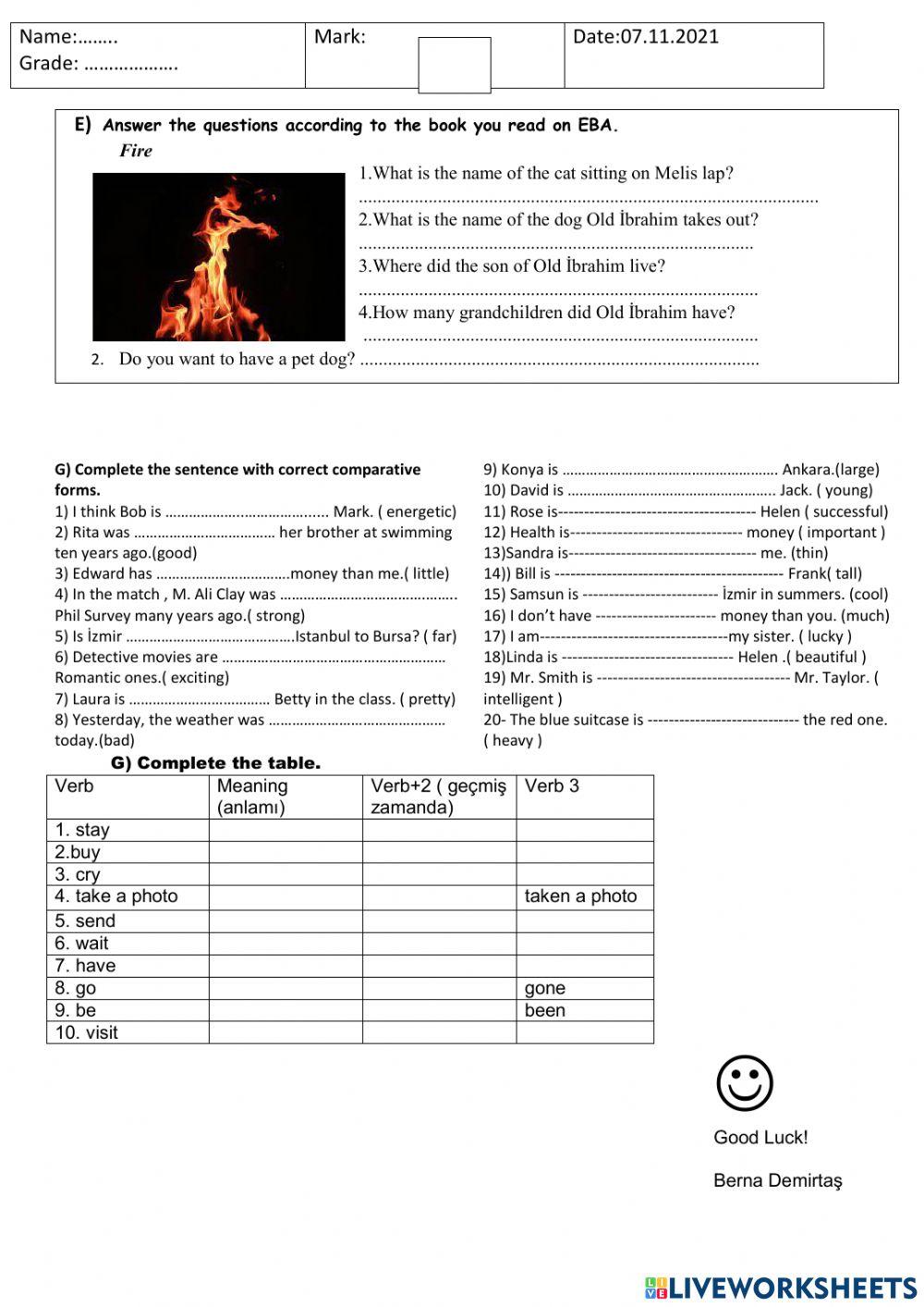 Quiz-7-6th grade-2022