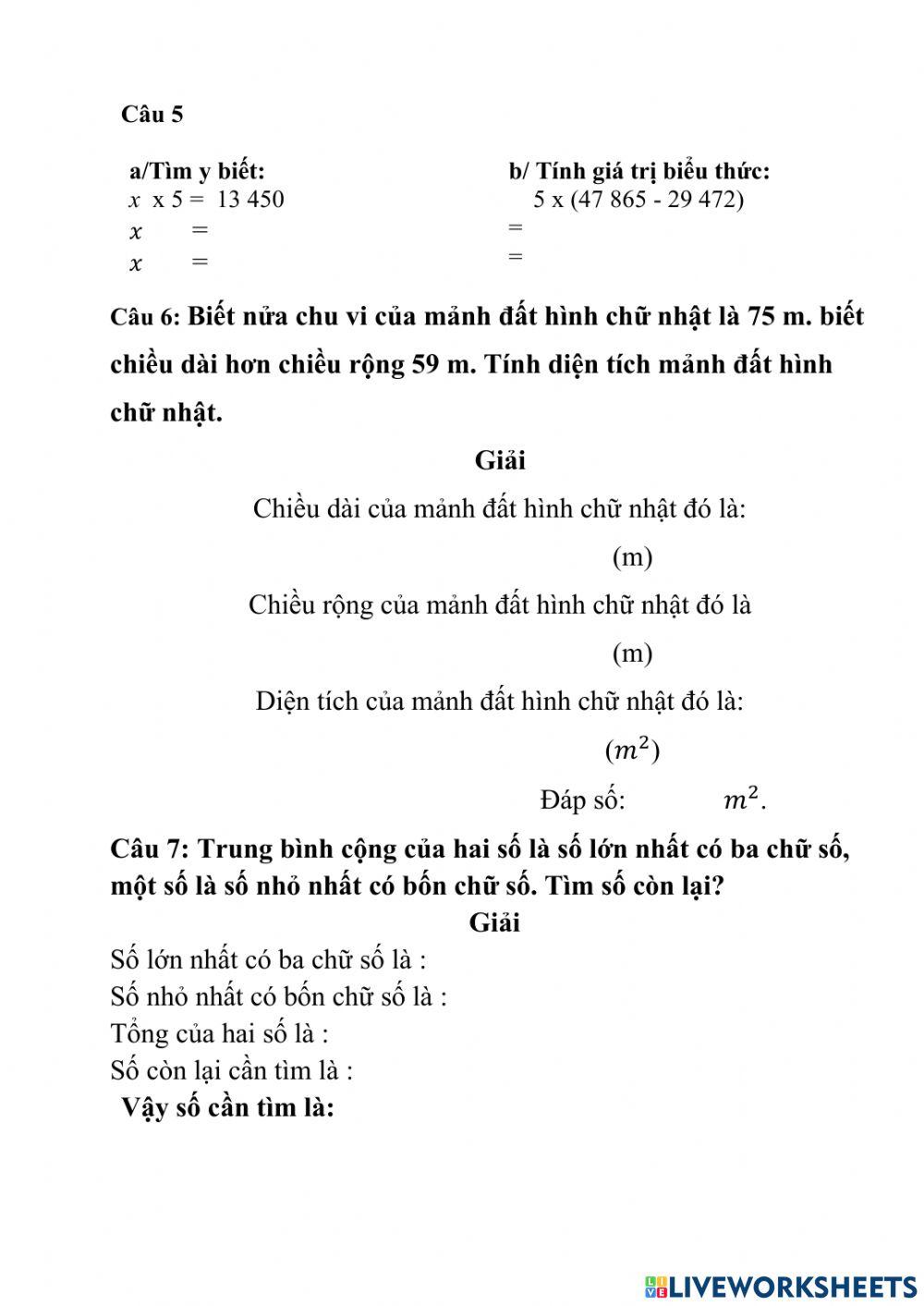 Ôn tâp giữa học kì 1