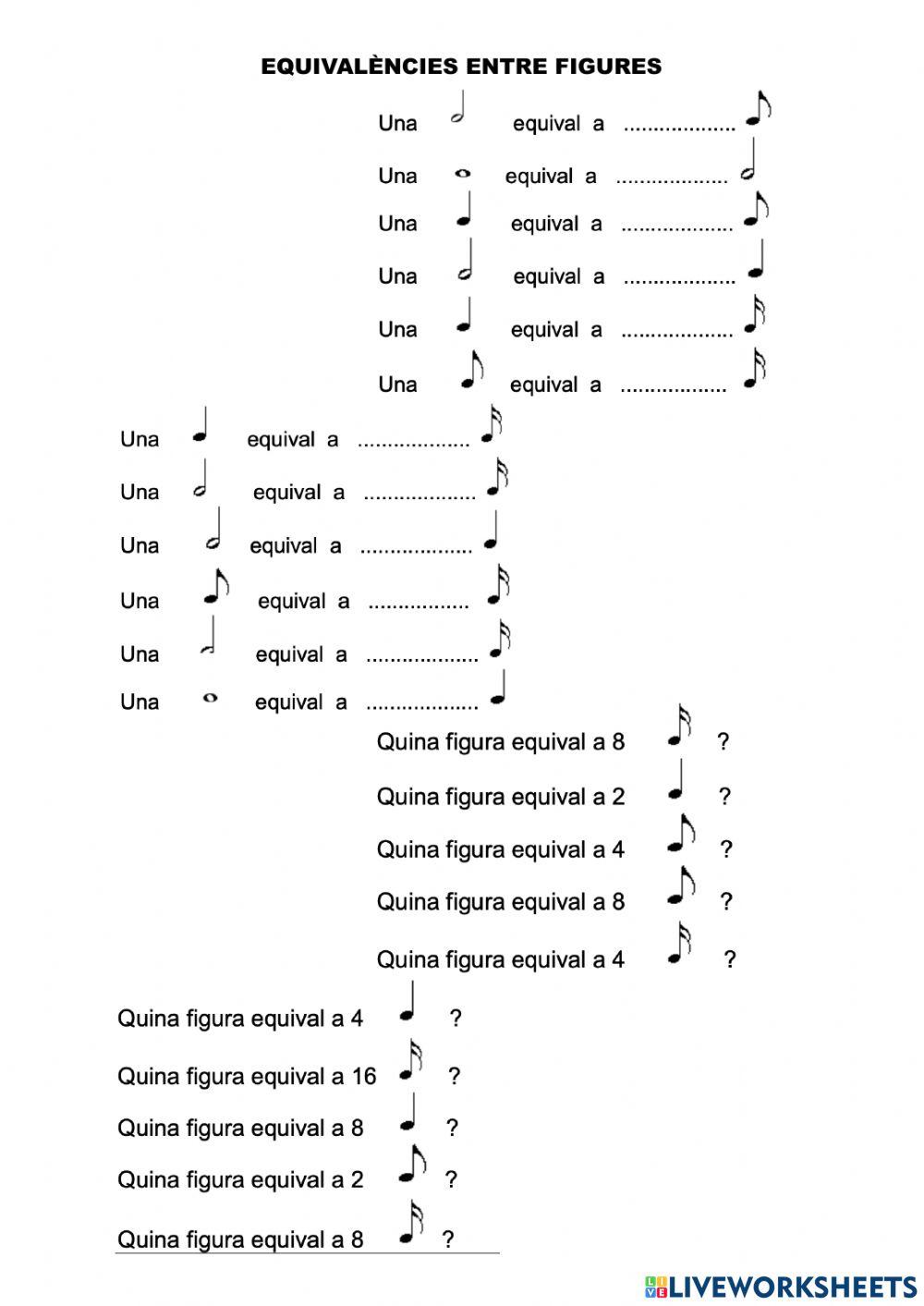 Equivalències Rítmiques
