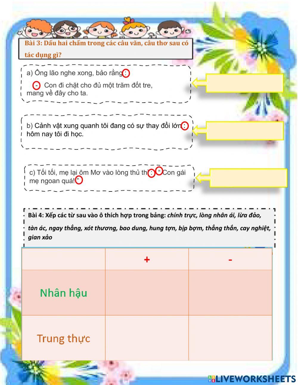 Ôn tập tiếng việt 4