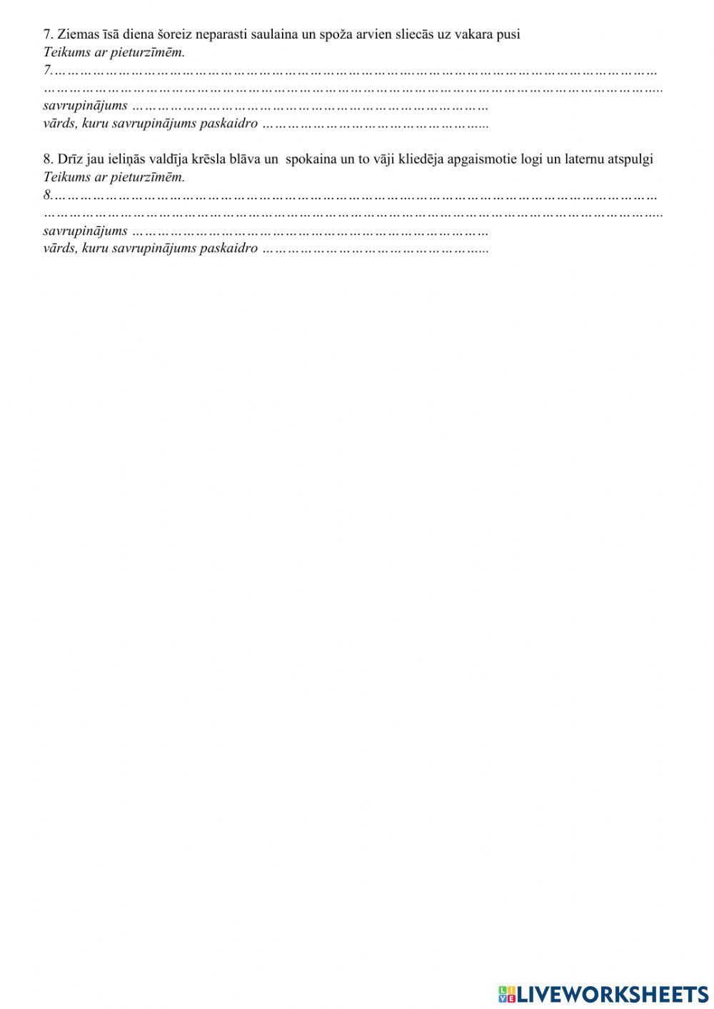 Apzīmētāja savrupinājums