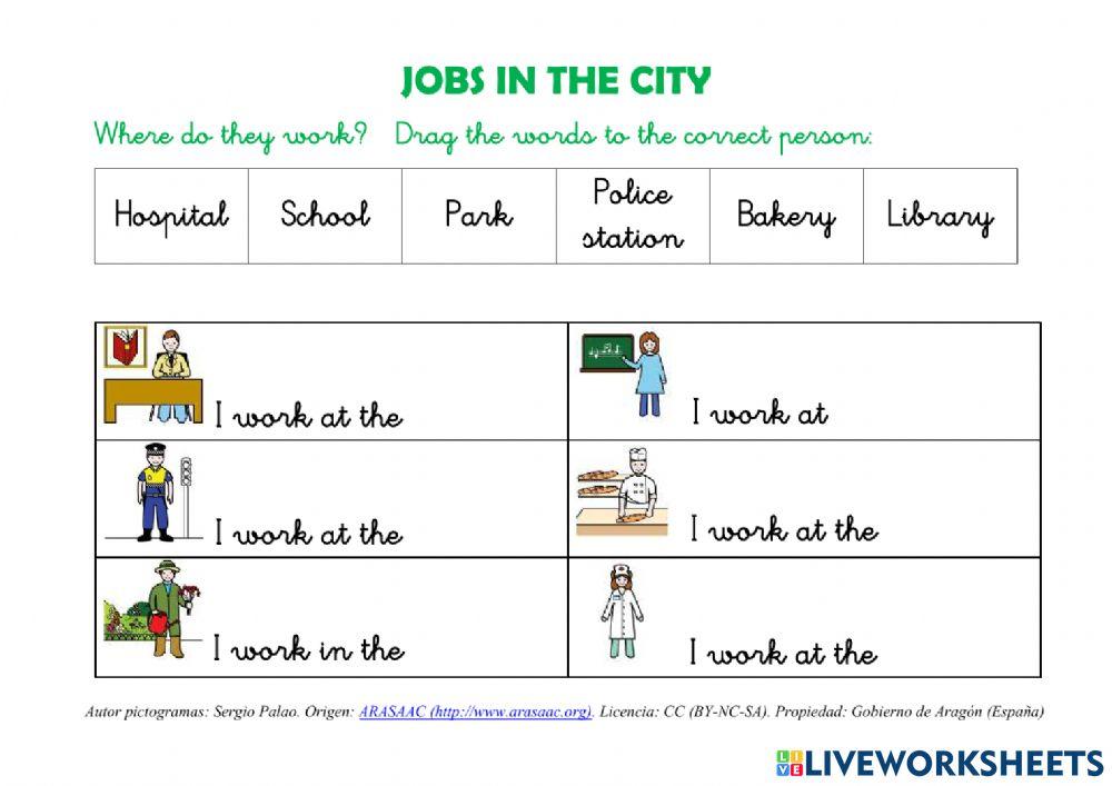 Jobs in the city 4