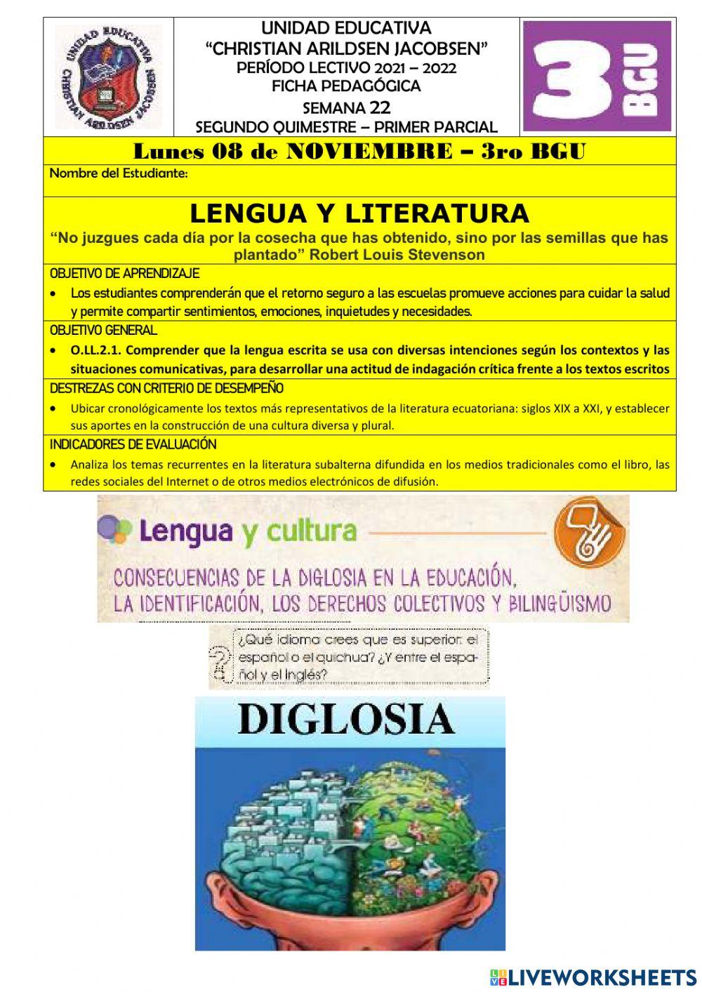 SEMANA 22-LENGUA Y LITERATURA-3roBGU