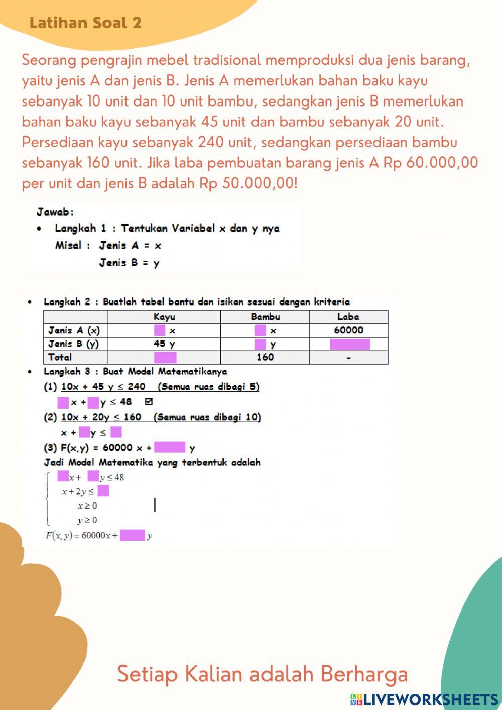 LKPD Nilai Optimum Grafik