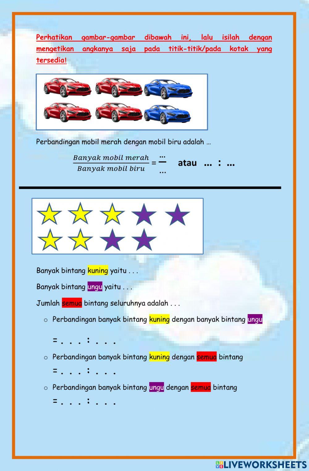 Lkpd interaktif matematika perbandingan