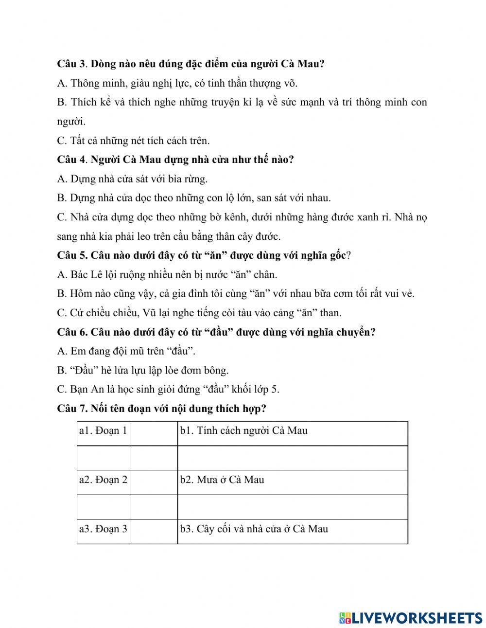 Tiếng việt kiểm tra giữa kì1