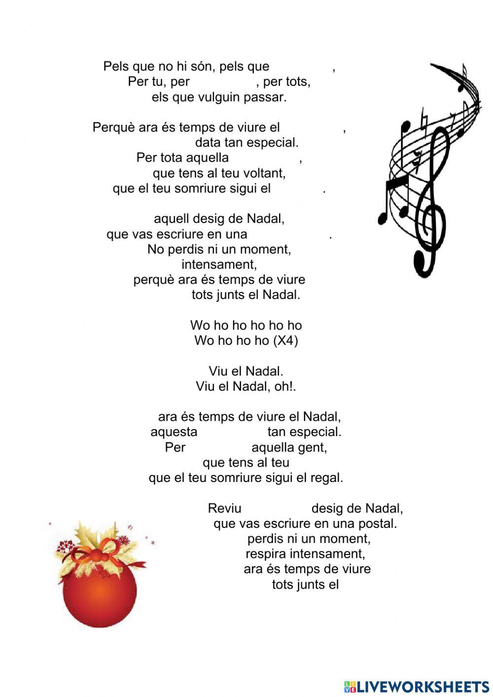 Cançó .NIT DE NADAL