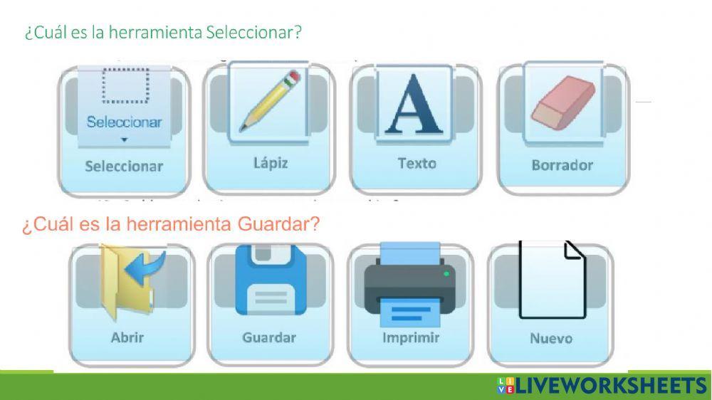 Copiar, pegar, borrar y guardar