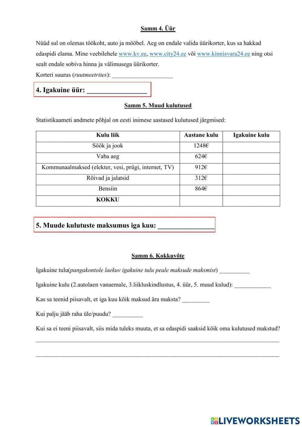 Päris elu protsendid