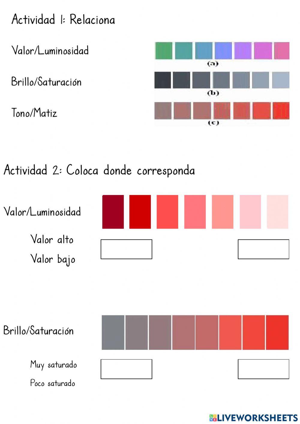 Propiedades del color
