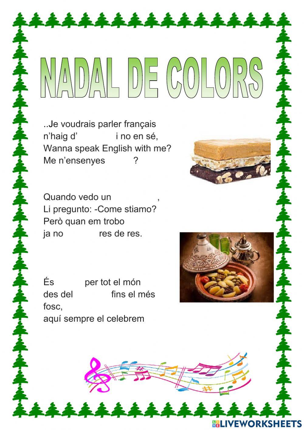 Cançó NADAL D COLORS