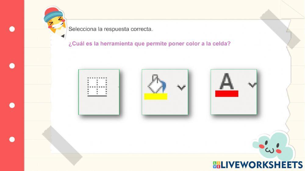 Bordes y colores de celdas- Rellenar series