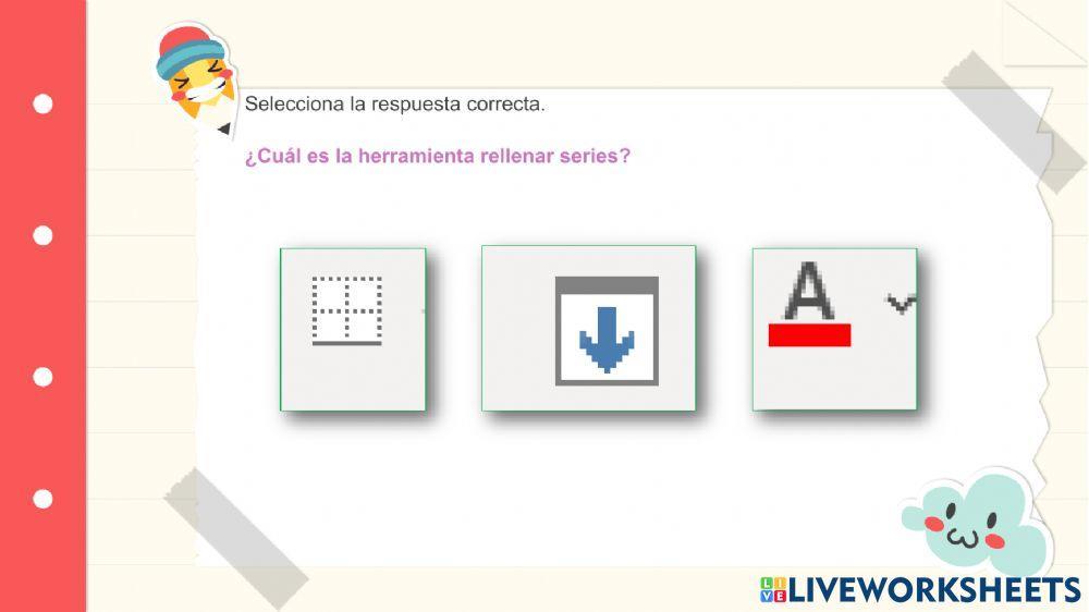 Bordes y colores de celdas- Rellenar series