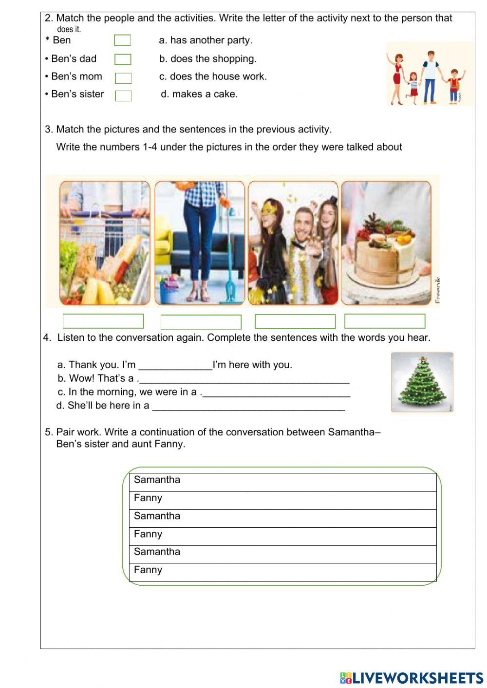 What does your family usually eat for a Christmas dinner?