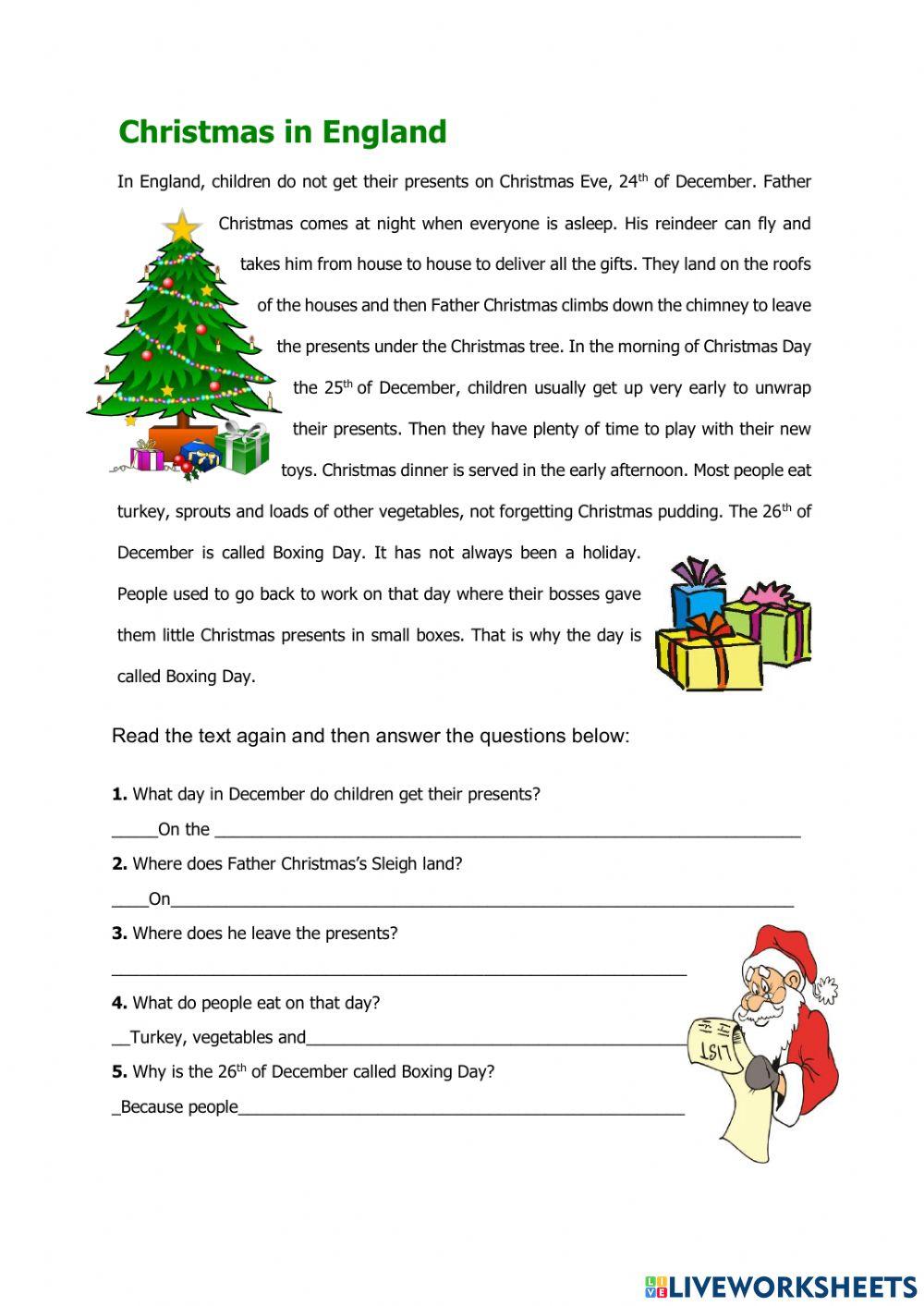 Christmas in England