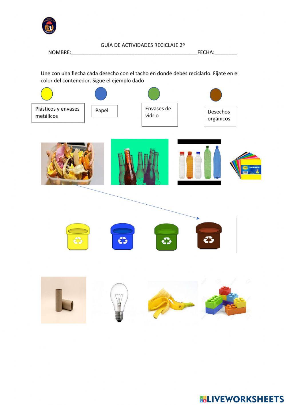 Contenedores de reciclaje