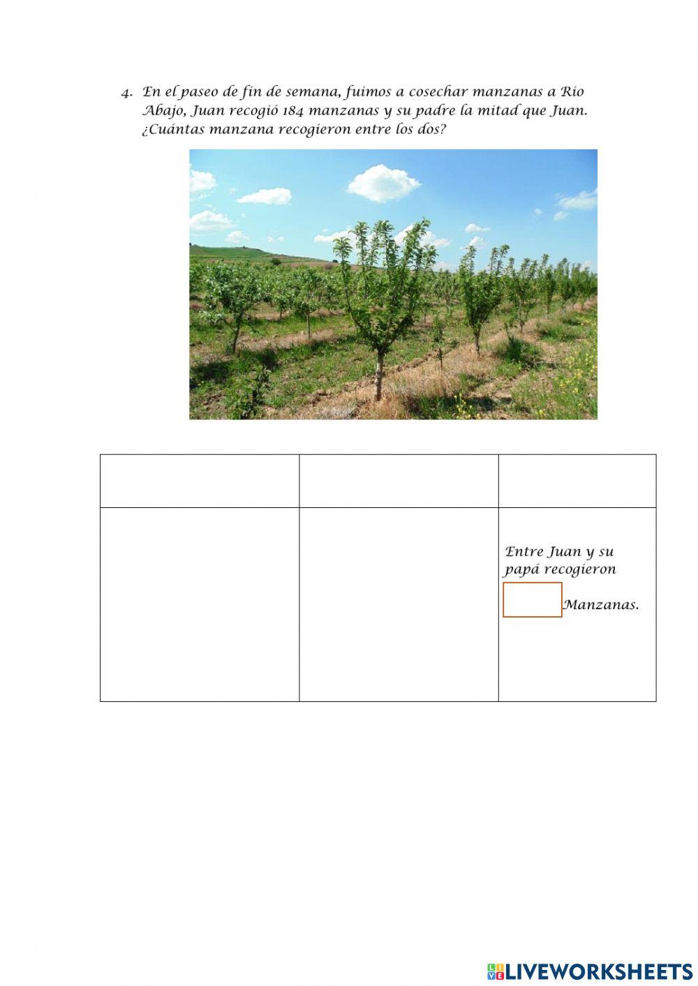 Ptoblemas con varias operaciones