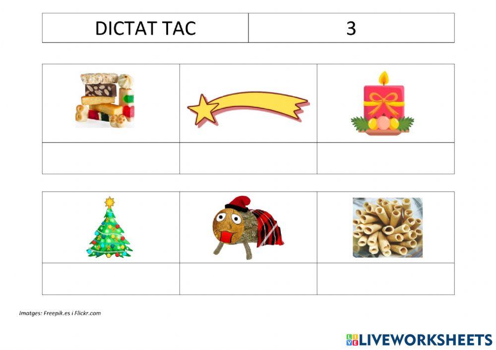 Dictat tac 3