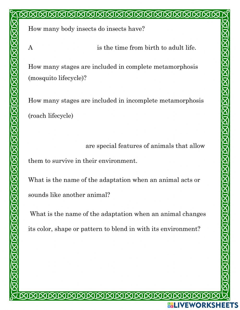 Science Mid Term Quiz